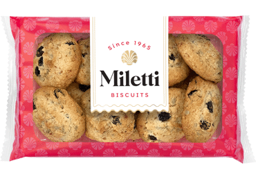 Cepumi ar riekstiem rozīnēm MILETTI 260g