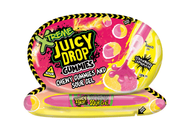 Košļājamās konfektes BAZOOKA Juicy Drop extreme 57g - 2