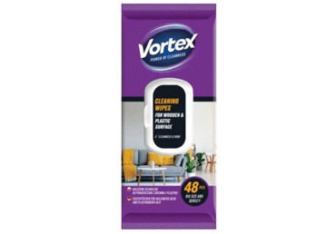 Mitrās salvetes VORTEX mēbelēm 48gab.