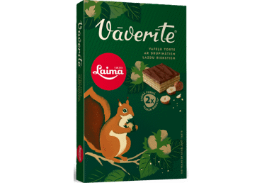 Glazēta vafeļu torte Vāverīte LAIMA 350g - 2
