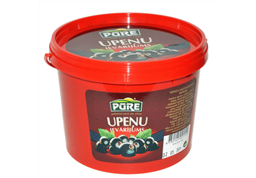 Ievārījums PŪRE upeņu 410g spainītī