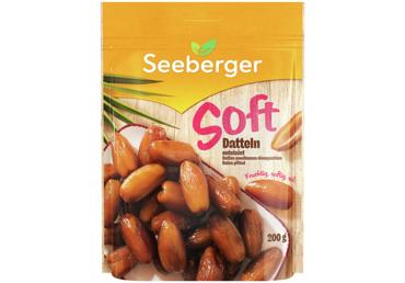Žāvētas dateles SEEBERGER Soft bez kauliņiem 200g