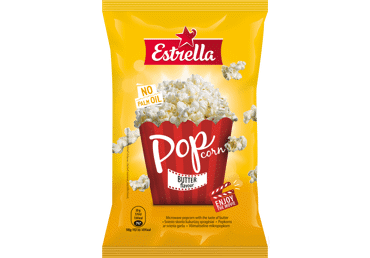 Popkorns ESTRELLA ar sviesta garšu 90g