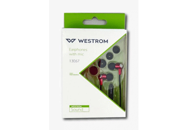 Austiņas ar mikrofonu WESTROM