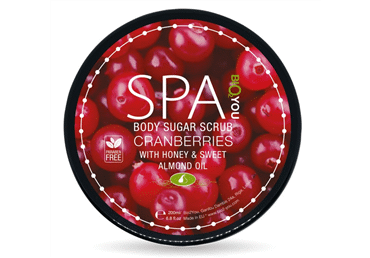 Ķermeņa skrubis BIO2YOU dzērveņu 200ml