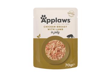 Konservi kaķiem ar vistu un jēru APPLAWS 70g