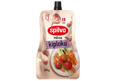 Ķiploku mērce SPILVA 220g stāvpakā 