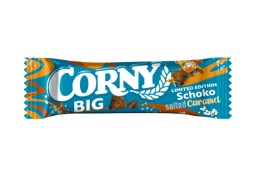 Musli batoniņš CORNY Big ar šokolādi un sāļo karameli 40g - 1