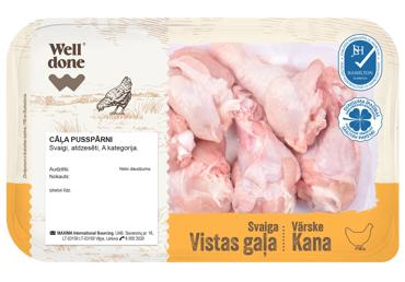 Cāļa pusspārni WELL DONE 500g