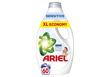 Veļas mazgāšanas līdzeklis ARIEL Sensitive 60m.r. 2,7L - 1