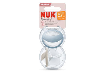 Māneklīši silikona 0-9m NUK 2gab. - 1