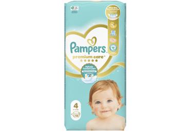 Autiņbiksītes PAMPERS PC S4 9-14kg 52gab. - 1