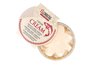 Mencu ikru krēms ar kūpinātu lasi LEMBERG150g