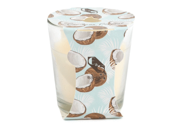 Arom.svece stiklā traukā ELEMENTS daž.v. - 2