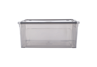 Plastmasas mantu uzglabāšanas kaste ar vāku 18L