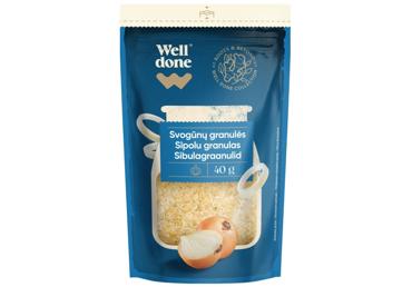 Sīpolu granulas WELL DONE 40g