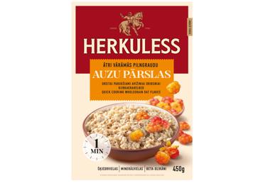 Auzu pārslas HERKULESS ātri pagatavojamas 450g