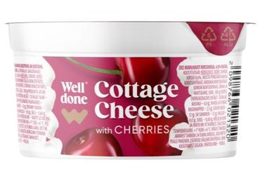 Graudainais biezpiens ar ķiršiem WELL DONE 150g - 2