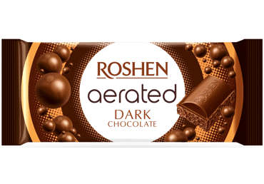 Šokolāde ROSHEN porainā rūgtā 80g