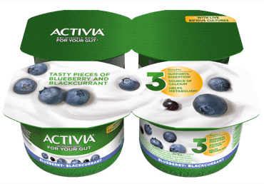 Jogurts ACTIVIA melleņu 4x120g