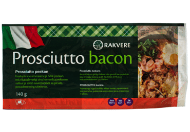 Bekons šķēlēs Prosciutto RAKVERE 140g - 2