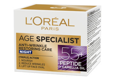 Sejas kr.L'OREAL Age Spec.55+ nakts 50ml - 1