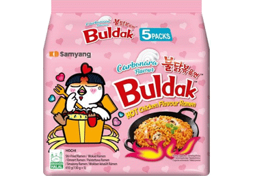 Ātri pagatavojamas nūdeles SAMYANG Carbonara 5x130g