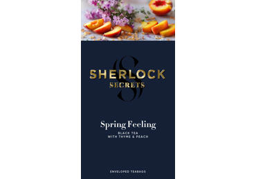 Melnā tēja SHERLOCK SECRETS Spring Feeling 22x1.8g