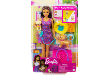 Lelle BARBIE suņu kopšanas komplekts  - 1