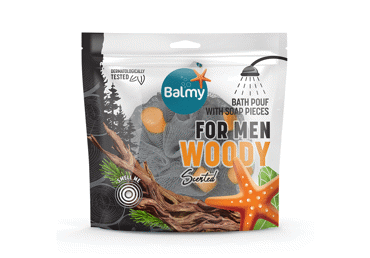 Vannas sūklis ar ziepju gab. Balmy