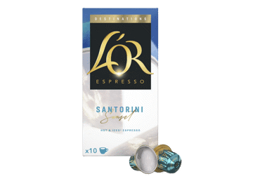 Kafijas kapsulas L'OR Santorini 10x5,2g