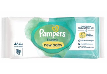 Mitrās salvetes PAMPERS Harmony New B.46gab.