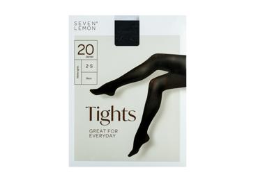 Sieviešu zeķbikses SEVEN LEMON 20den melnas 5