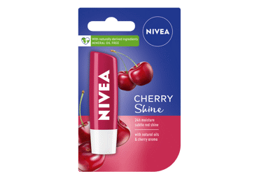 Lūpu balzams NIVEA Cherry Shine 4.8g