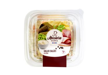 Gaļas salāti ar šķiņķi MEISTARA MARKA 200g - 1