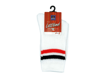 Pusaudžu zeķes BISOKS 32141 baltas 20-22