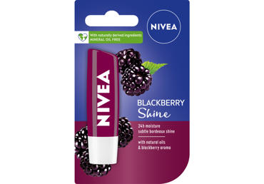 Lūpu balzāms NIVEA Blackberry Shine 4.8g