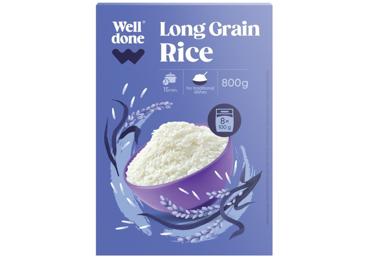 Gargraudu rīsi WELL DONE 8x100g 