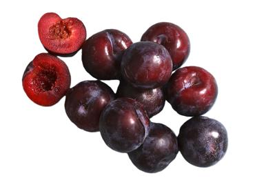 Plūmes tumšās lielās kg