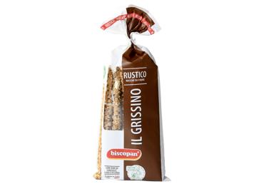 Grissini Rustico ar sēklām BISCOPAN 200g