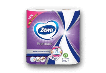 Papīra dvieļi ZEWA Premium 2 ruļļi