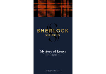 Melnā tēja SHERLOCK SECRETS Mystery of Kenya 22x2g