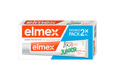 Zobu pasta ELMEX Junior 6-12gadi 2x75ml