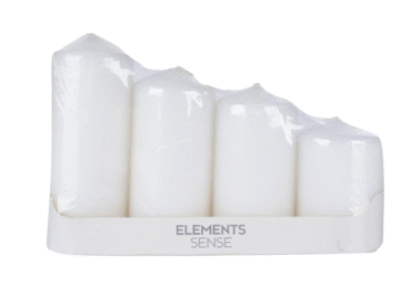 Sveču komplekts ELEMENTS 4gab.dažādi izmēri - 2