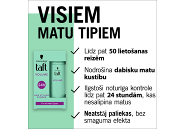 Matu veidošanas pūderis TAFT VOLUME 10g - 2