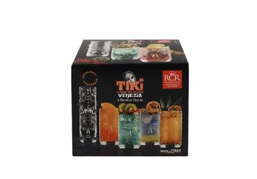 Stikla glāzes RCR Tiki Venezia 4gb.450ml - 1
