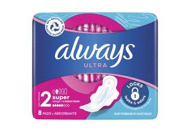 Higiēniskās paketes ALWAYS SUPER PLUS 8gab. - 1