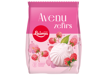 Zefīrs LAIMA aveņu 200g