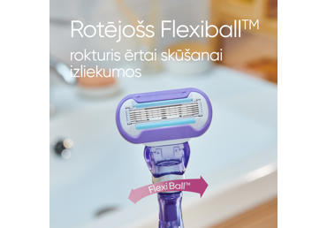 Skūšanās asmeņi GILLETTE VENUS SWIRL sievietēm 4gab. - 2
