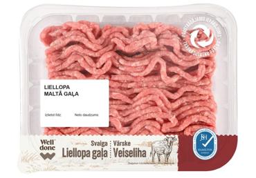 Liellopa maltā gaļa WELL DONE 400g